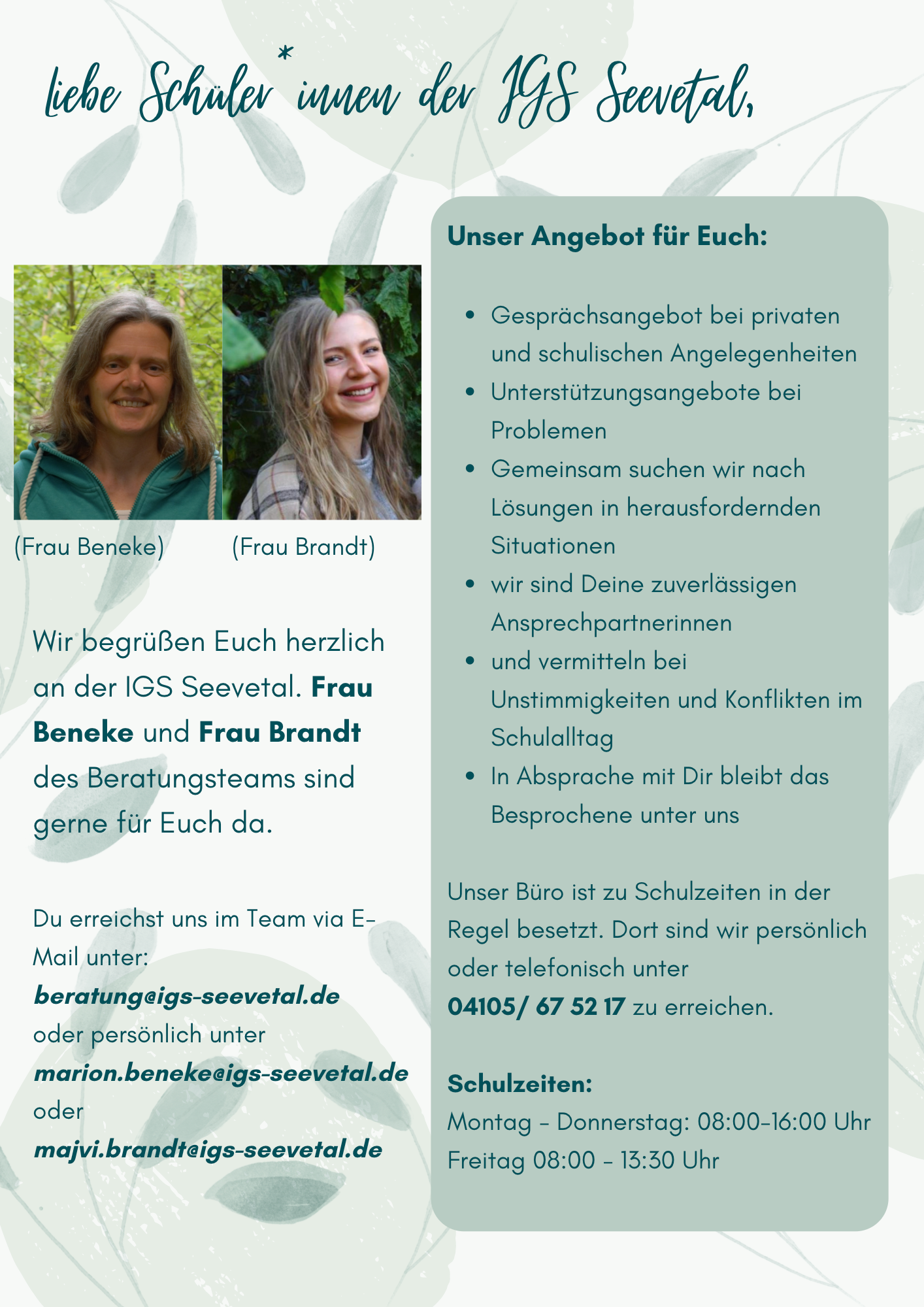 Schulsozialarbeit