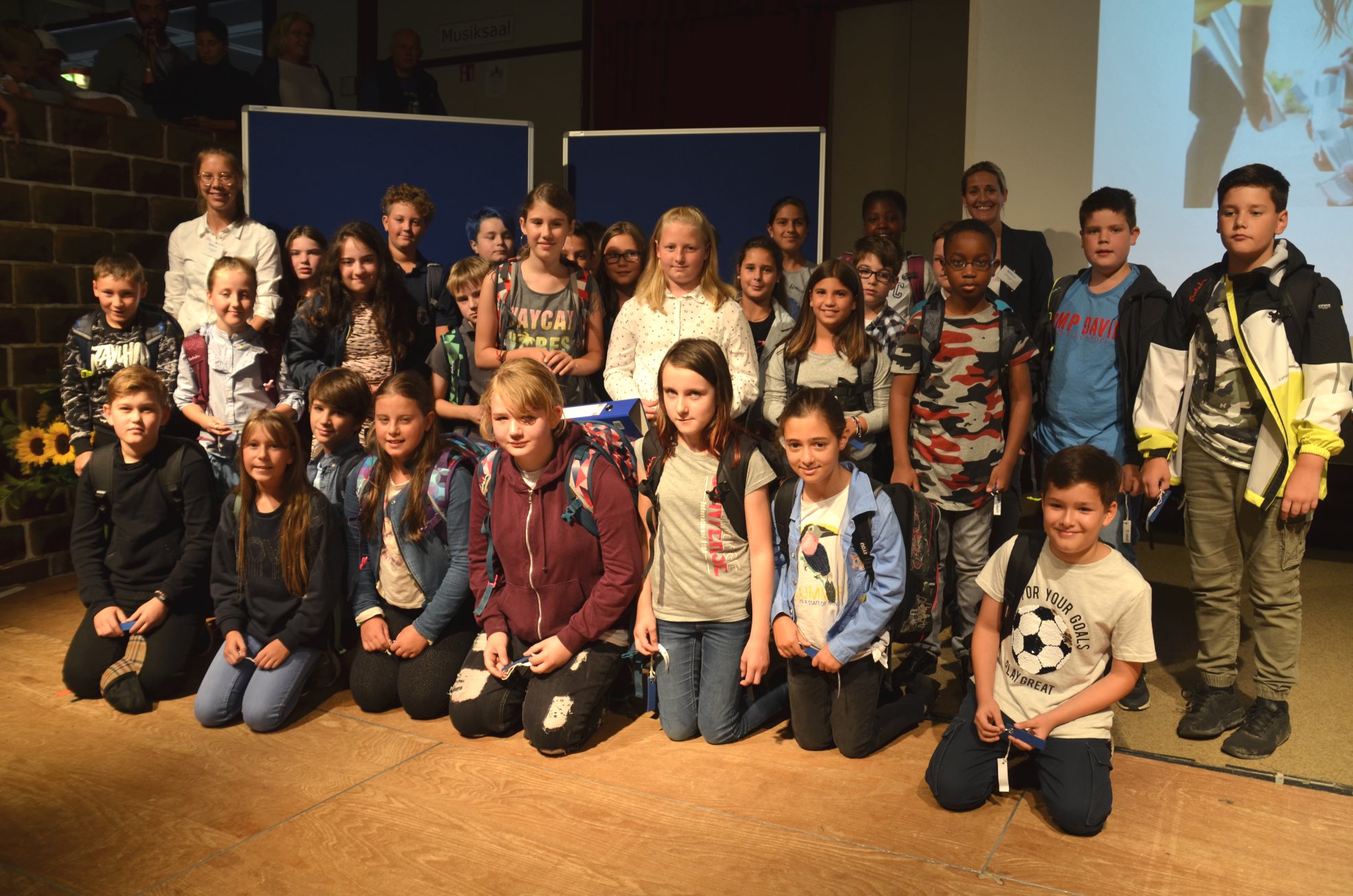 Die Klasse 5cobalt Einschulung 5cobalt
