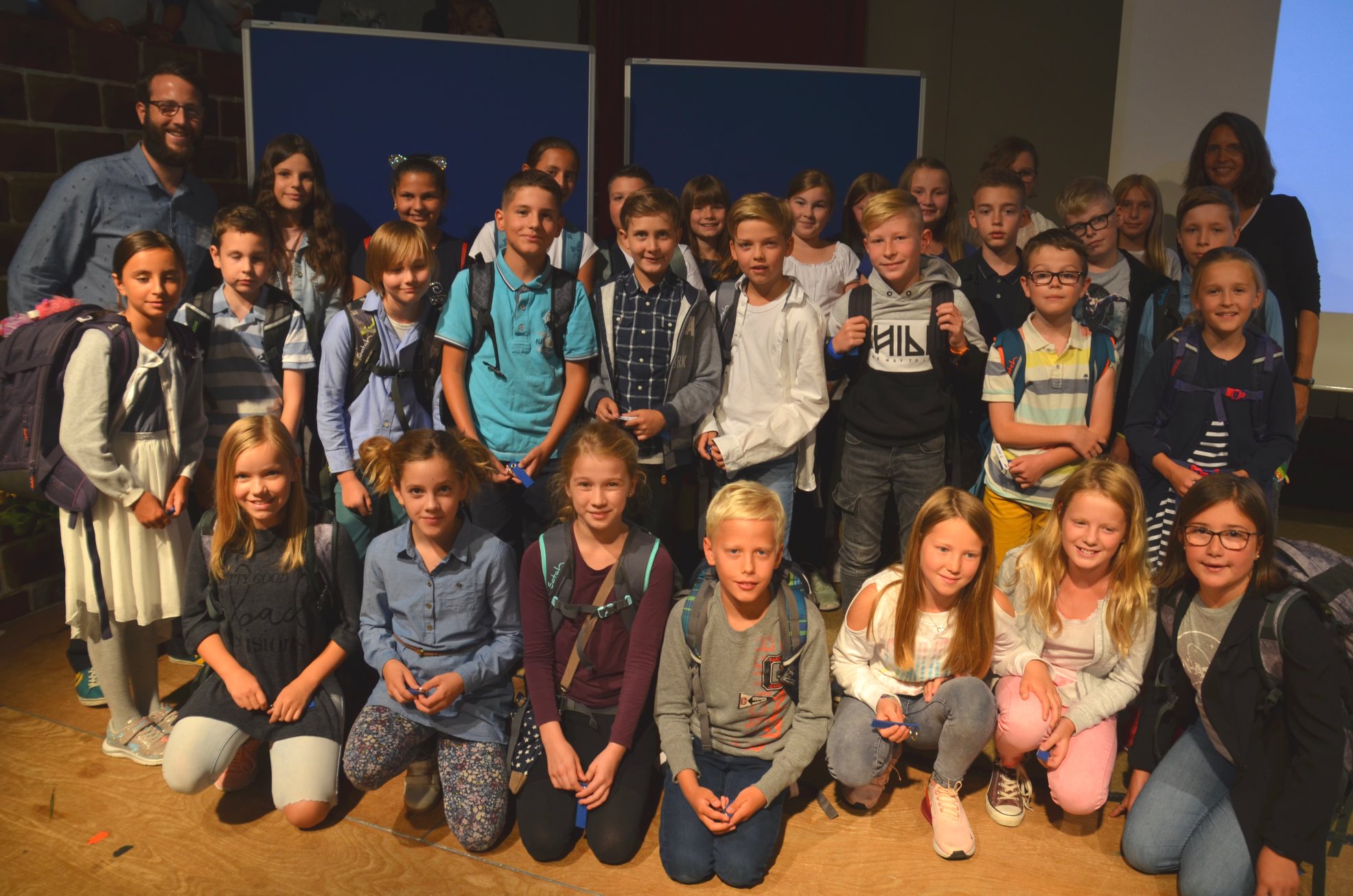 Die Klasse 5denim Einschulung 5denim